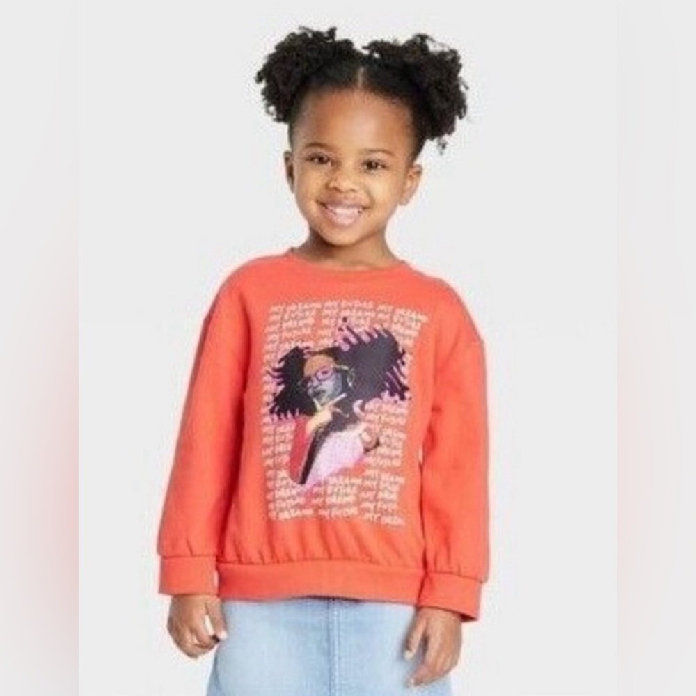 Target Black History Month Girl's Limitless Long Sleeve Sweater